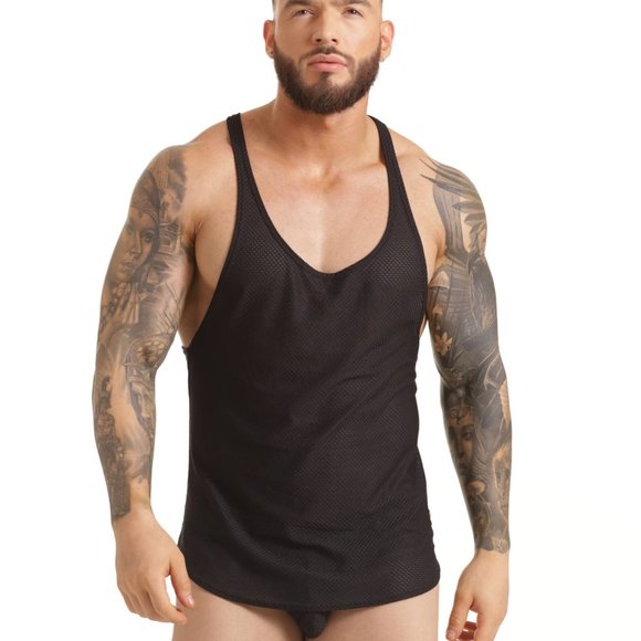 GIGO INSUPERABLE BLACK TANK TOP - Picture 2 of 5